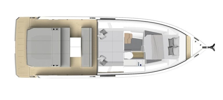 DeAntonio Yachts D32 Toretto NEW 2024 Charter Ibiza www.deantonioyachtsibiza.com IBIZA CHARTER RENDER 2