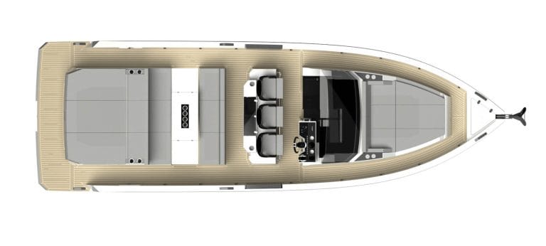 DeAntonio Yachts D32 Toretto NEW 2024 Charter Ibiza www.deantonioyachtsibiza.com IBIZA CHARTER RENDER